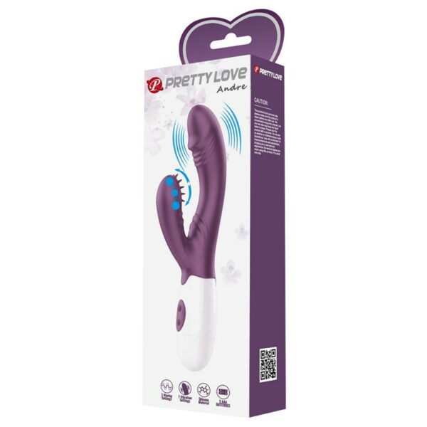 Vibrator Andre 30 functions Purple - Image 6