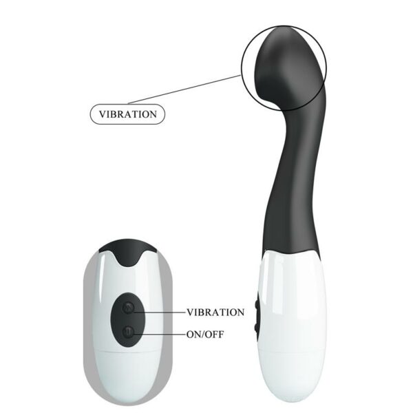 Vibrator Charles 30 functions Black - Image 8