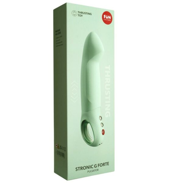 Vibrator with Movement Stronic G Forte Sage Green - Image 5