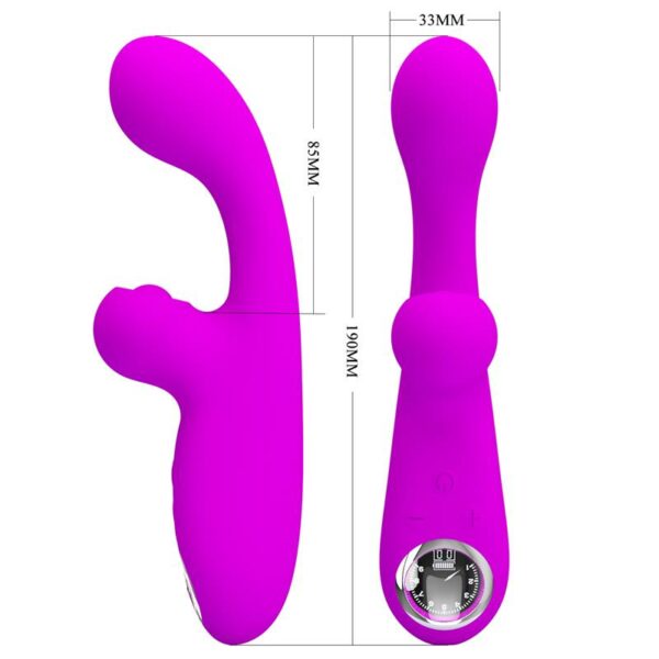 Skylar Bunny Vibrator and Thumping  Fuchsia - Image 11