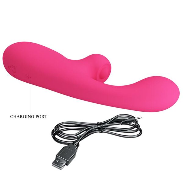 Skylar Bunny Vibrator and Thumping  Pink - Image 7