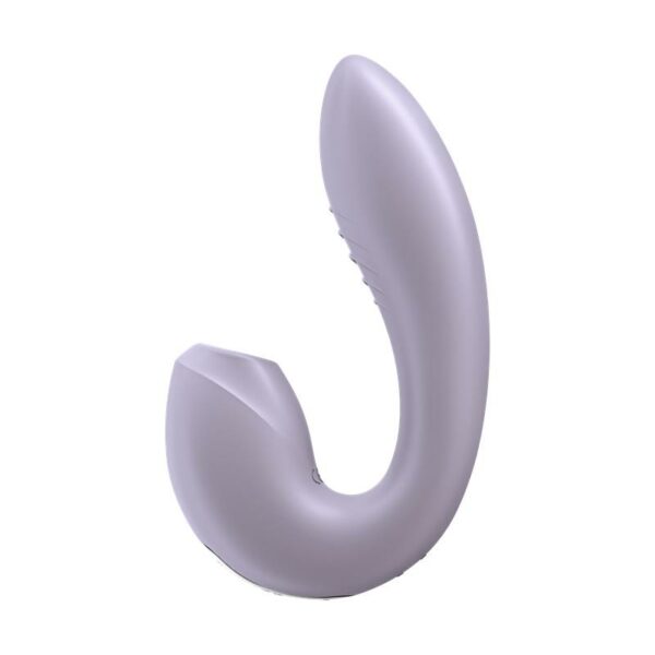 Sunray Clitoris Sucker and Vibe 2 in 1 Super Flexible Lilac - Image 6