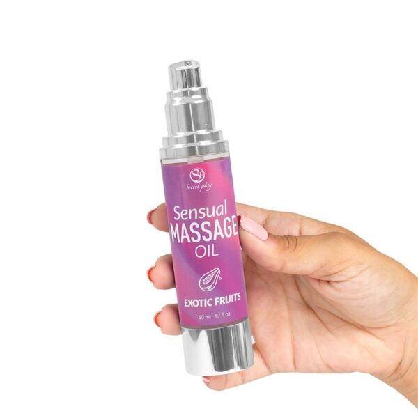 Sensual Massage Oil Exotic Fruits 50 ml. - Image 3