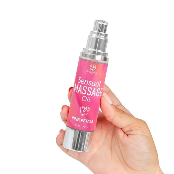 Sensual Massage Oil Pink Petals 50 ml. - Image 4
