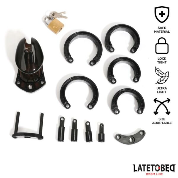 Chastity Cage Universal Short Black - Image 5