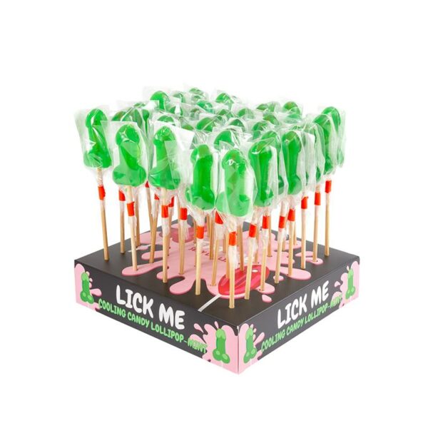 Display 40 Mint Penis Lollipops Cooling Effect - Image 4