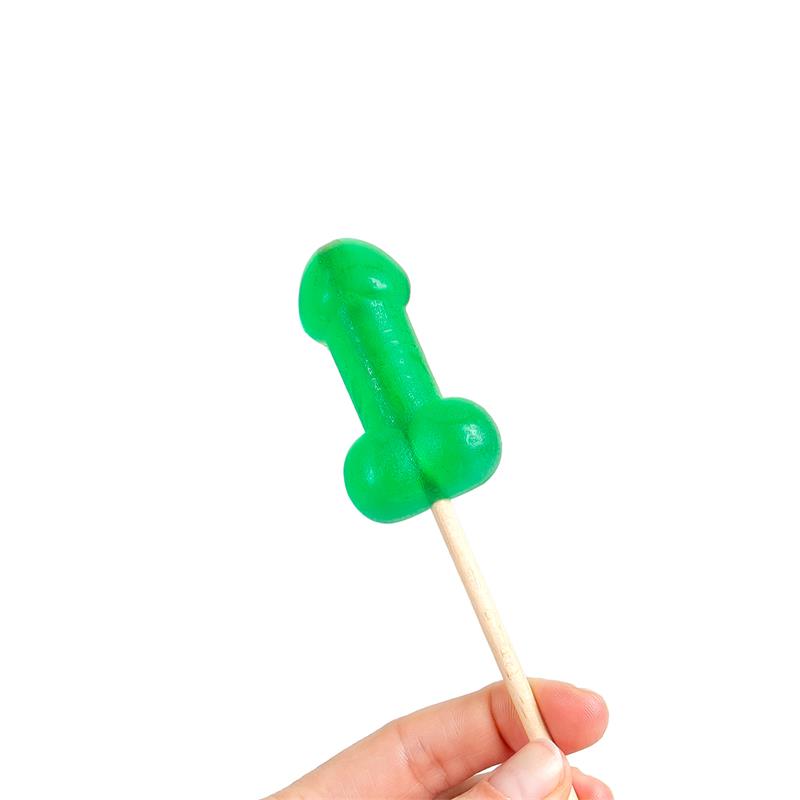 Mint-Flavored Penis Lollipop With Cooling Effect