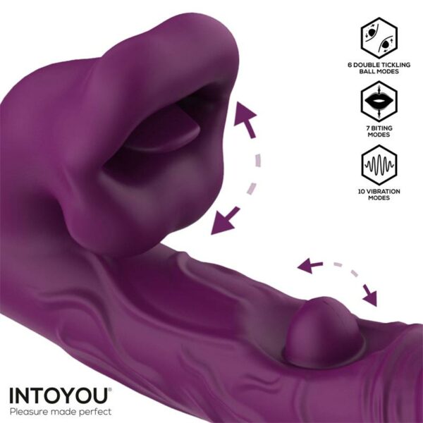 Bella Vibe with Double Tickling Ball and Biting 3 Motors - Image 3