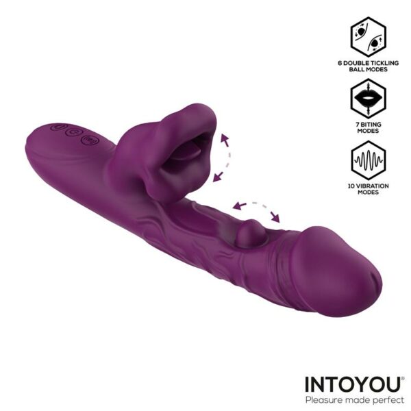 Bella Vibe with Double Tickling Ball and Biting 3 Motors - Image 6