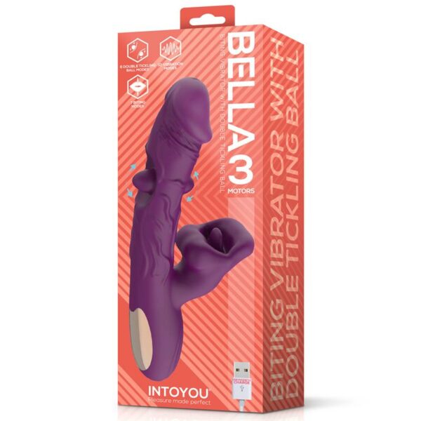 Bella Vibe with Double Tickling Ball and Biting 3 Motors - Image 7
