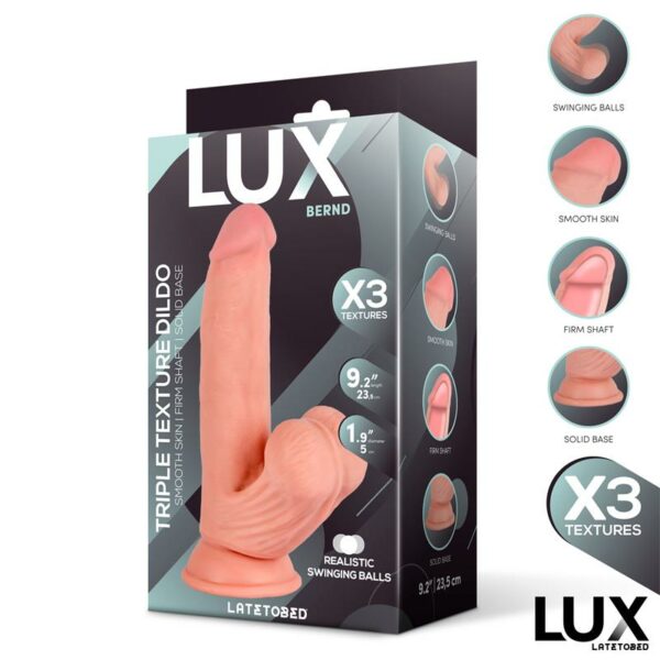 Bernd Triple Density Dildo with Swinging Balls 9.2 - Image 8