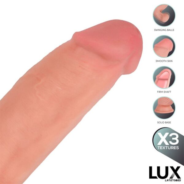 Dirk Triple Density Dildo with Swinging Balls 10 - Image 6