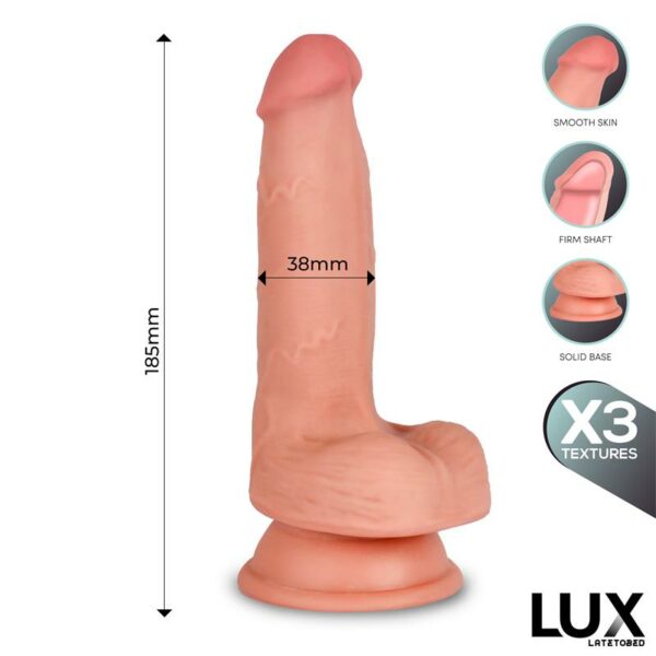 Hans Triple Density Dildo with Balls 7.2 - Image 3