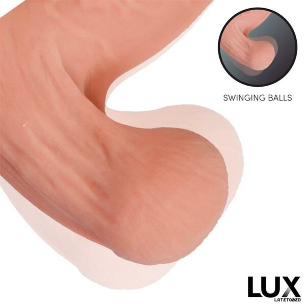 Lars Triple Density Dildo with Swinging Balls 7.6 - Image 3