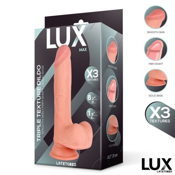 Max Triple Density Dildo with Balls 8.2 - Image 7