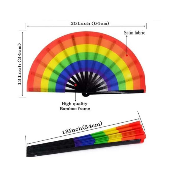 Pride Fan LGBT XXL - Image 4