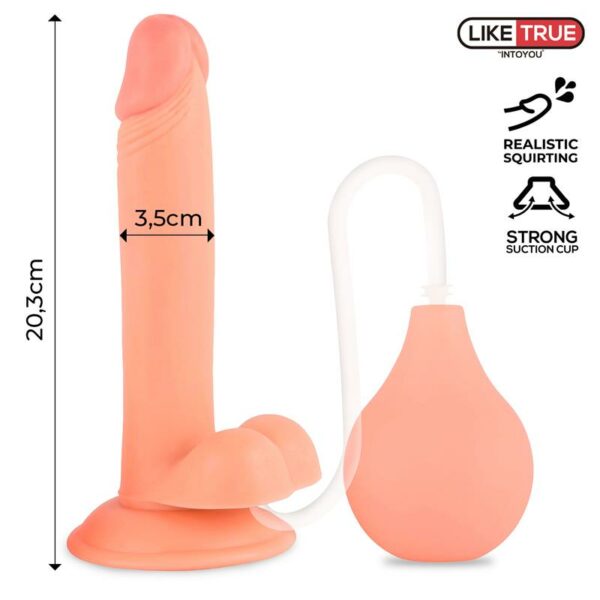 Squirtz Squirting Realistic Dildo 8 - 20.3 cm - Image 6