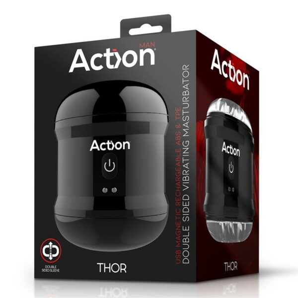 Thor Double Sided Vibrating Masturbator - Image 8